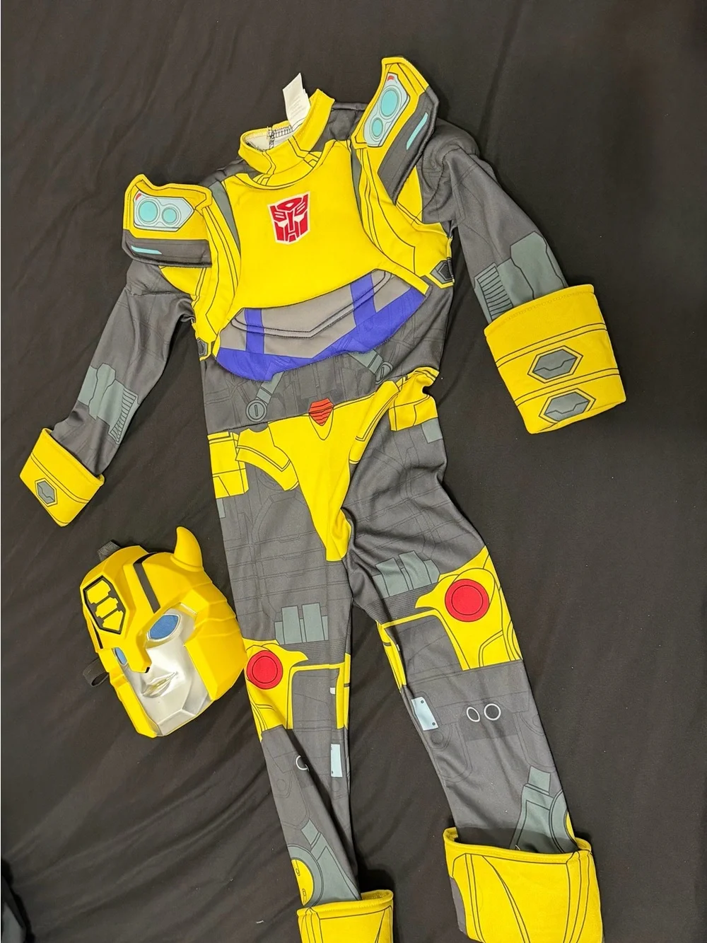 Bumblebee Superhero Kids Costume - Yellow and Gray